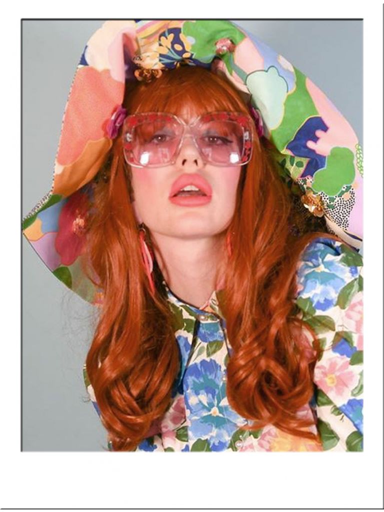 Ginger Wig With Bangs