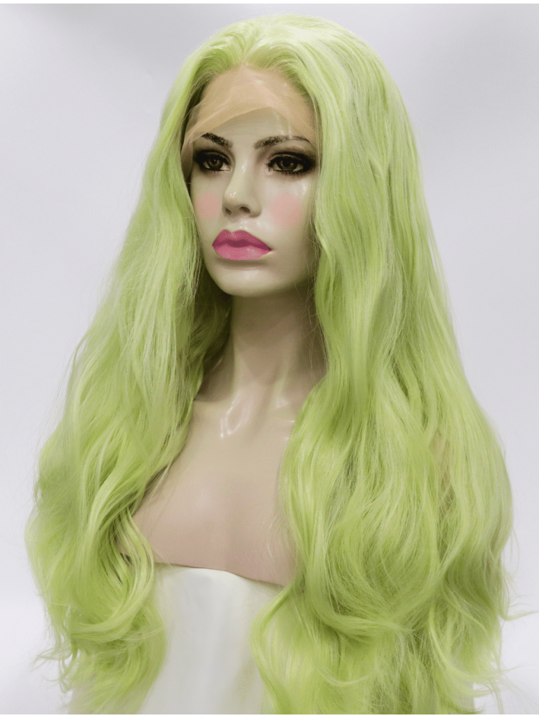 Green Wig Lace Front