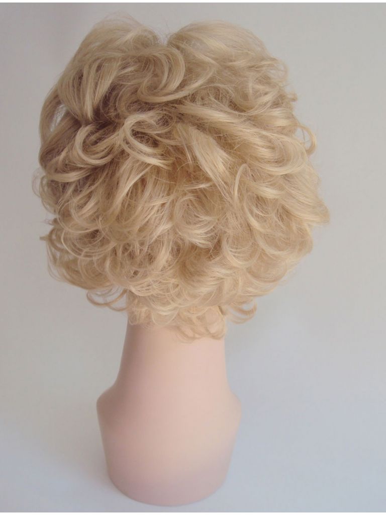 Old Lady Wig Curly